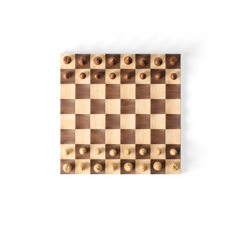 WOBBLE SCHACHSPIEL 377601-656 UMBRA NUSSBRAUN