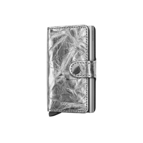 PORTAFOGLIO MINIWALLET CRUNCH SECRID SILVER