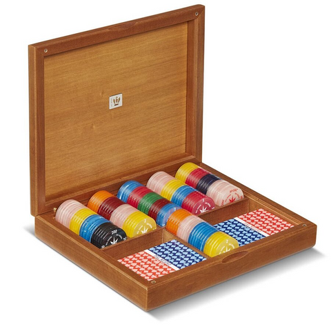SET POCKER RADICA DI NOCE 804524 DAL NEGRO WOOD