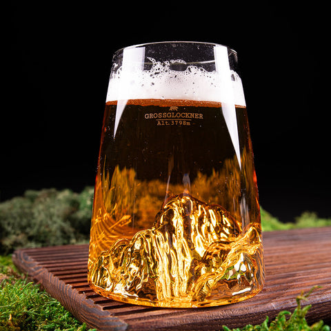 TOPOGRAPHIC BICCH LONG DRINK GROSSCL ART. TOPO-VD-GG ALASKAN MAKER TRANSPARENT