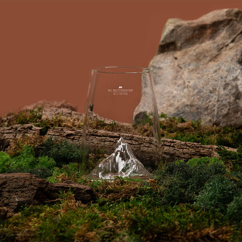 TOPOGRAPHIC BICCH LONGDRINK MATTERH ART. TOPO-VD-M ALASKAN MAKER TRANSPARENT