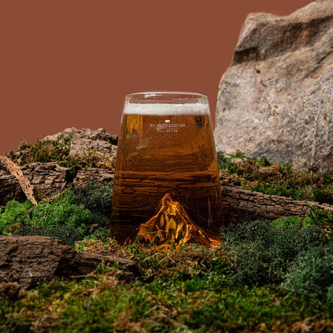 TOPOGRAPHIC BICCH LONGDRINK MATTERH ART. TOPO-VD-M ALASKAN MAKER TRANSPARENT
