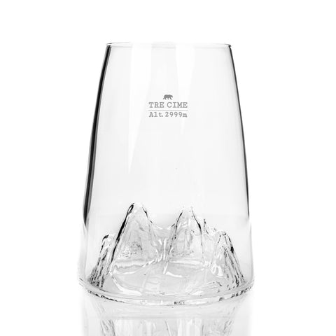 TOPOGRAPHISCHES LONGDRINK-GLAS 3 TOPO-VD-TC ALASKAN MAKER TRANSPARENT