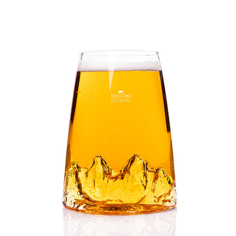 TOPOGRAPHISCHES LONGDRINK-GLAS 3 TOPO-VD-TC ALASKAN MAKER TRANSPARENT