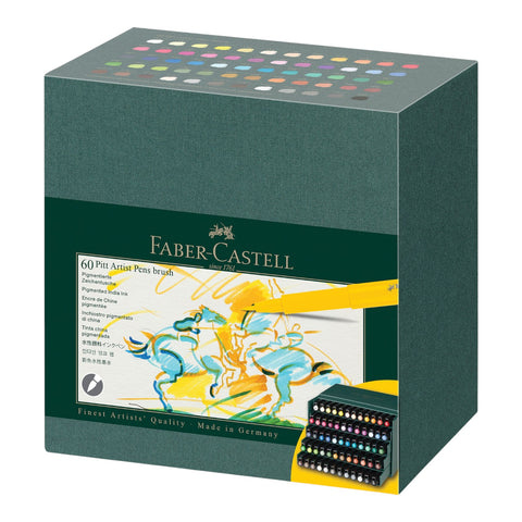 PITT ARTIST PEN B STIFTE KARTONPACKUNG 60 FABER CASTELL