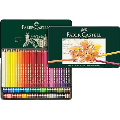 FABER CASTELL 110011 METALLETUI MIT 120 BUNTSTIFTEN