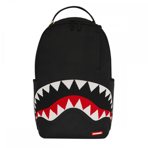 FLY KNIT MOUTH DLX- SATIN-RUCKSACK 910B7754NSZ SPRAYGROUND SCHWARZ