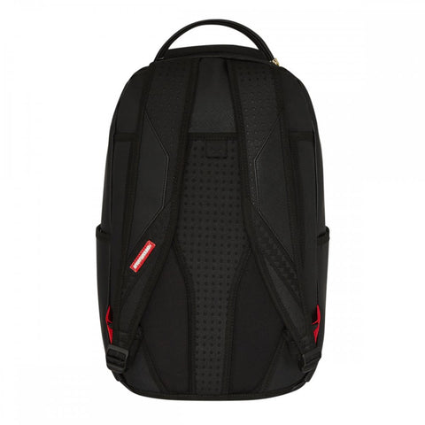FLY KNIT MOUTH DLX- SATIN-RUCKSACK 910B7754NSZ SPRAYGROUND SCHWARZ