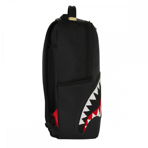 FLY KNIT MOUTH DLX- SATIN-RUCKSACK 910B7754NSZ SPRAYGROUND SCHWARZ