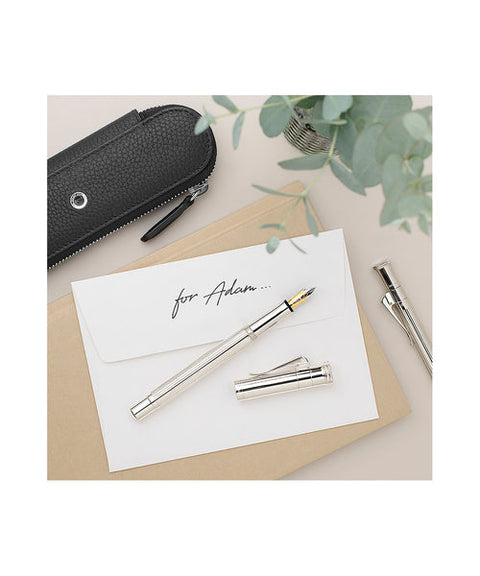 GRAF VON FÜLLFEDERHALTER FEDER AUS SOLID SILBER M 148570 FABER CASTELL