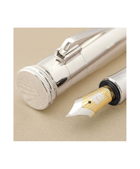 GRAF VON FÜLLFEDERHALTER FEDER AUS SOLID SILBER M 148570 FABER CASTELL
