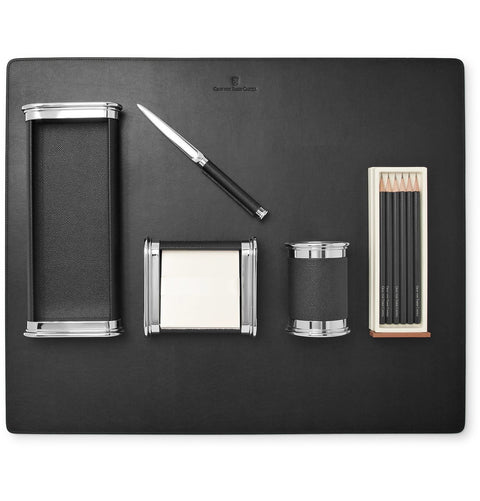 GRAF VON SCHREIBTISCH-ACCESSOIRE-SET SCHWARZ ART 118575 FABER CASTELL 