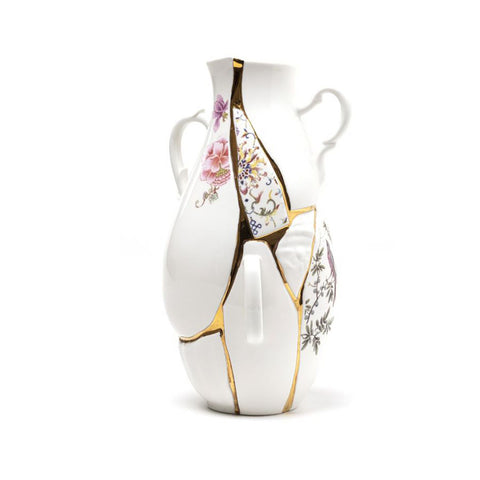 VASO SELETTI PORCELLANA KINTSUJI ART 09675