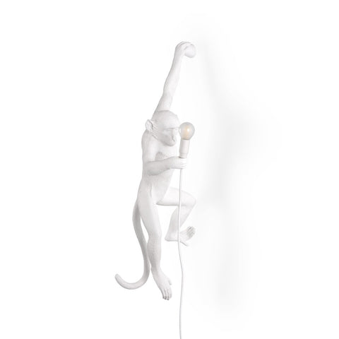 SELETTI RESIN LAMP AFFENLAMPE Cm.37X20,5 H.76,5 HÄNGEND LINKS