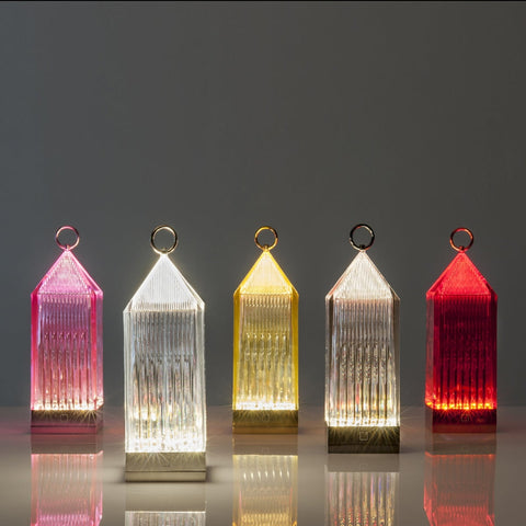 LAMPADA LANTERN FUME' 09335/FU KARTELL GREY