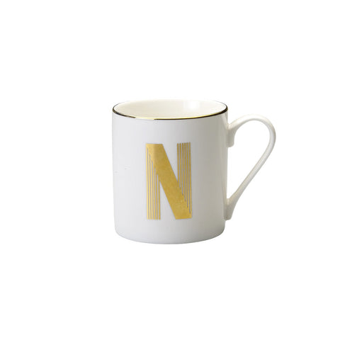 BECHER BUCHSTABE N ART. LET01014 BITOSSI HOME 