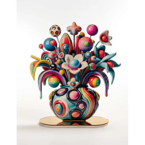 LOLLYPOP DUE BLUMENVASE ART. 130284062 RECANATI LINES