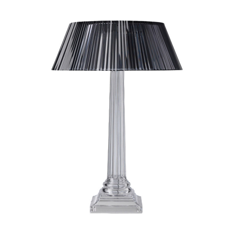 CALYPSO LED-LAMPE GRAU MARIOLUCA GIUSTI SCHWARZ