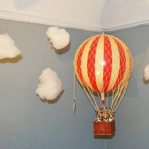 Roter Heißluftballon G 32 cm AP163R Authentische Modelle