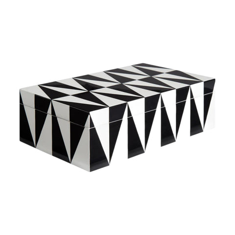 JONATHAN ADLER MEDIUM OP ART LACKBOX 27297
