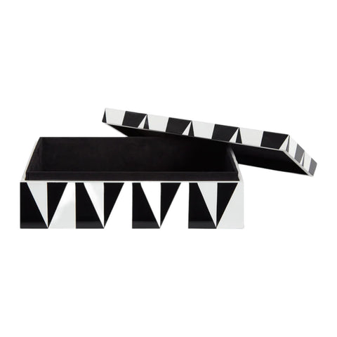 JONATHAN ADLER MEDIUM OP ART LACKBOX 27297