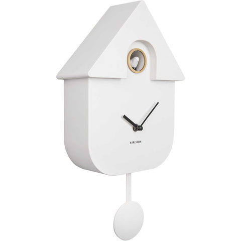 WANDUHR MODERN CUCKOO KA5768WH KARLSSON WEISS
