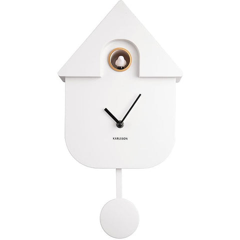WANDUHR MODERN CUCKOO KA5768WH KARLSSON WEISS