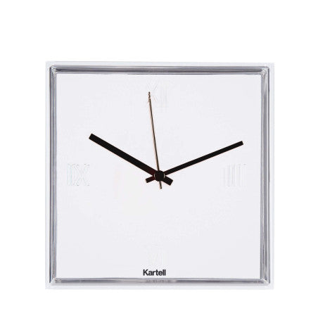Kartell Tic &amp; Tac Weiße Wanduhr