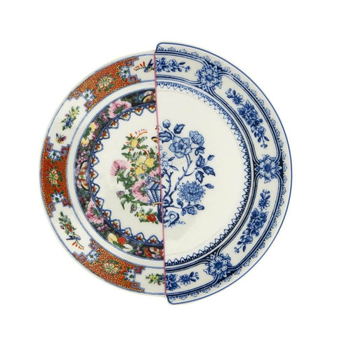 HYBRID-PORZELLAN-UNTERTASSE CM 15 ZOBEIDE 09706 SELETTI WEISS