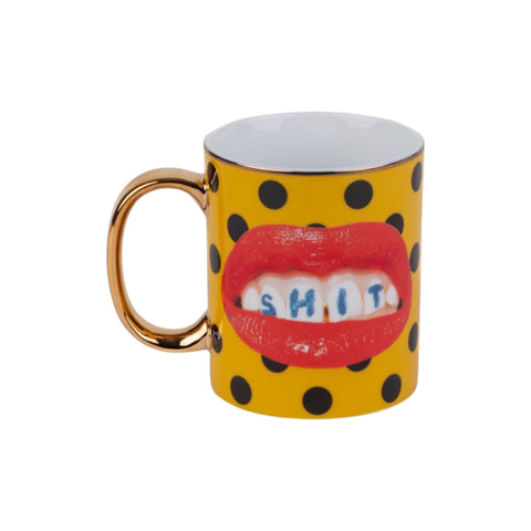 Porzellanbecher Toilettenpapier Home Shit Art. 17220 Seletti
