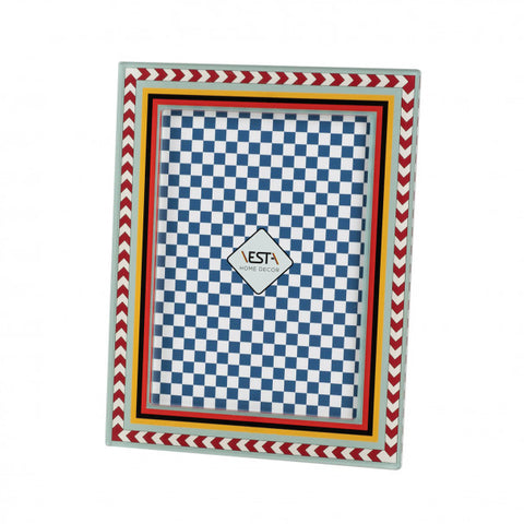 MITTLERER FOTORAHMEN 13X18 DEKOR D48 RAINBOW 04227D48 VESTA