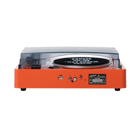PLATTENSPIELER MK II BRAD RETRO PLATENSPELER TANGERINE GAD00115-1 GADHOUSE ORANGE