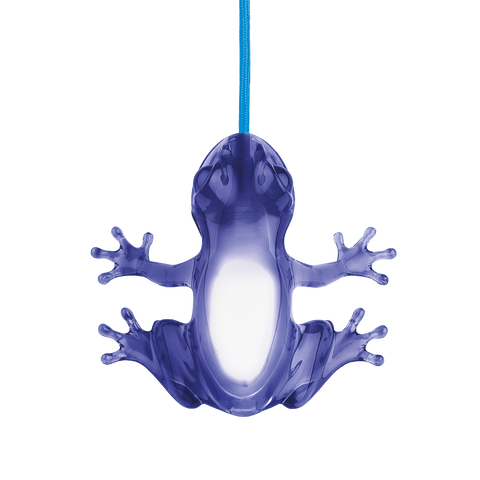 QEEBOO HUNGRY FROG SAPHIR LILA LAMPE