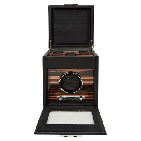 ROADSTER SINGLE WATCH UHRENBOX MIT AUFBEWAHRUNG 457156 WOLF BLACK