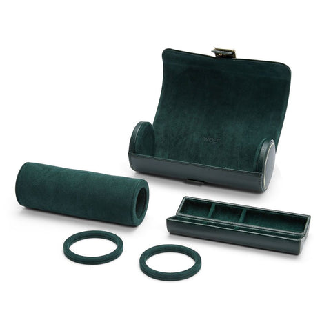 BRITISH RACING TRIPLE UHRENROLLE UHRENBOX 792941 WOLFGRÜN
