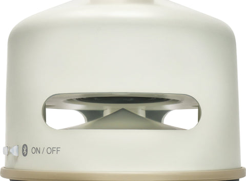 LED-Laternen-Lautsprecher mit Bluetooth, Perlweiß, MORI MORI