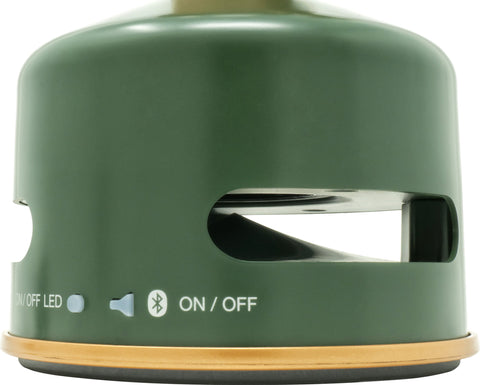 LED LANTERN SPEAKER AUDIO BLUETOOTH  O. MORI MORI GREEN