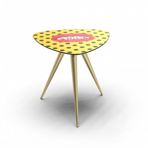 TAVOLINO SHIT CM 57X57 H 48 17186 SELETTI YELLOW