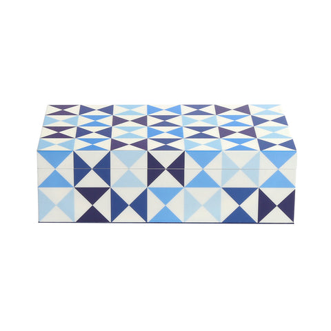 SORRENTO LACKBOX MITTEL ART. 28528 JONATHAN ADLER BLAU