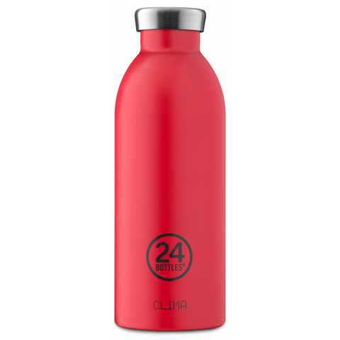 CLIMA FLASCHE 500 ML 24 FLASCHEN STONE HOT RED
