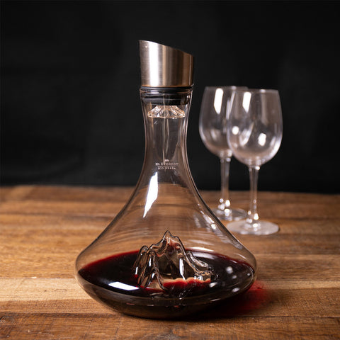 DECANTER TOPOGRAPHIC EVEREST  ART. TOPO-C-E ALASKAN MAKER
