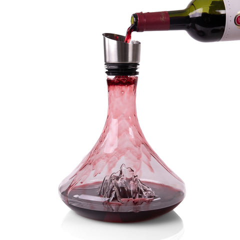 DECANTER TOPOGRAPHIC EVEREST  ART. TOPO-C-E ALASKAN MAKER