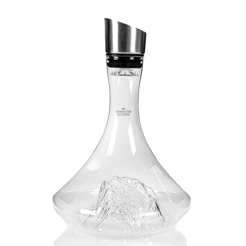 DEKANTER TOPOGRAPHISCHE MONTE ZUGSPITZE TOPO-CZ ALASKAN MAKER TRANSPARENT