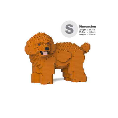 GIOCO TOY POODLE 05S-M04 JEKCA BROWN
