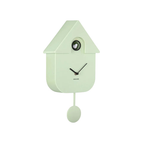 OROLOGIO WALL CLOCK MODERN CUCKOO KA5768LG SOFT GREEN KARLSSON