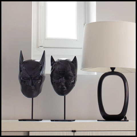 MASKENBASIS SCHWARZ 37CM ART. LDCACSOCLE LEBLON DELIENNE SCHWARZ