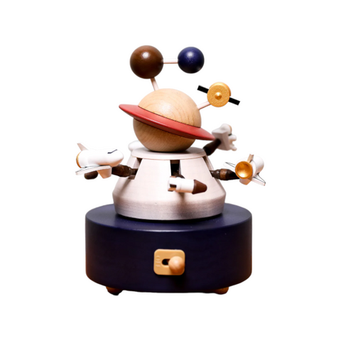 Spieluhr „Weltraumforschung“ 1061133 Wooderfullife Braun
