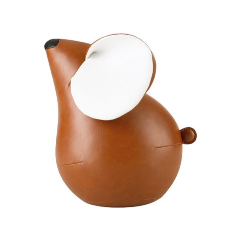 ZUNY BOOKEND 1 KG MOUSE LAIBO TAN & WHITE ART. ZUBV03341001