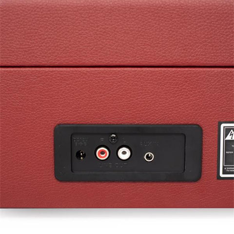 VOYAGER BURGUNDY PLATTENSPIELER CR8017B-BUR4 CROISLEY RED