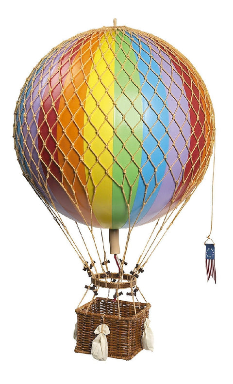 REGENBOGEN-HEISSLUFTBALLON DURCHMESSER 32